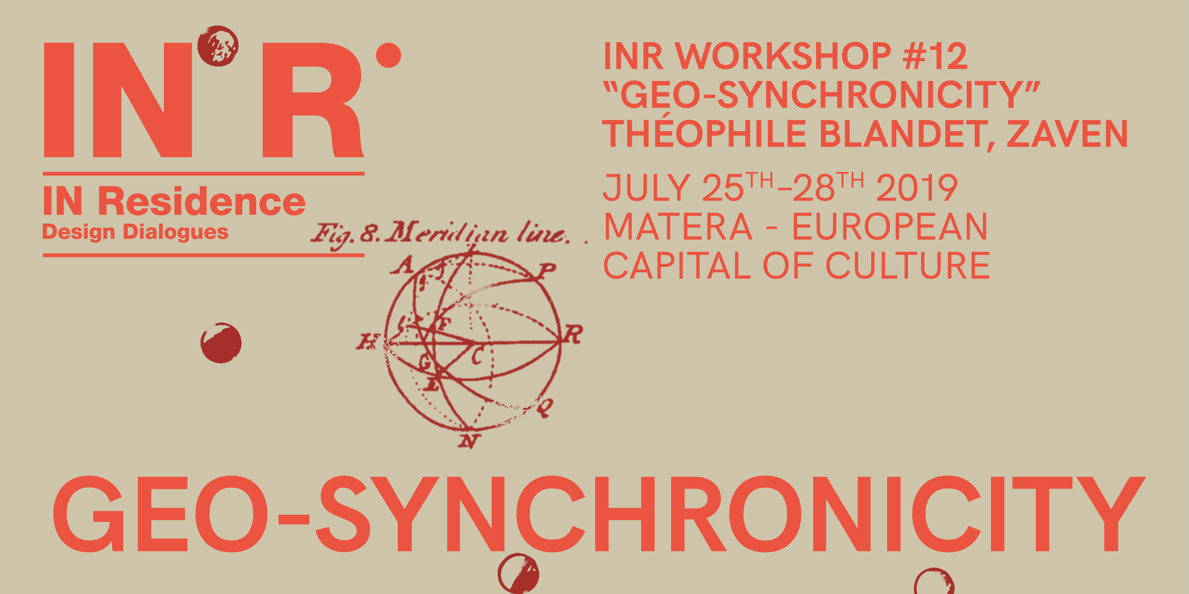 WORKSHOP #12: “GEO-SYNCHRONICITY” WORKSHOP #12: “GEO-SYNCHRONICITY”